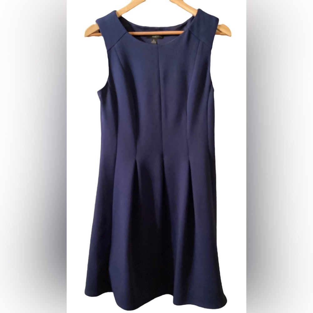 AGB Navy Blue Pull Over Sleeveless Mini Dress size 6
